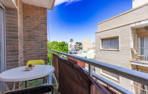 Μπαλκόνι ή βεράντα στο 2 Bedroom Cozy Apartment In San Javier