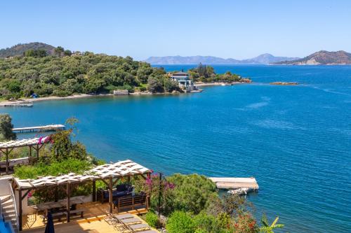 a view of a large body of water at Sofia Ada in Fethiye
