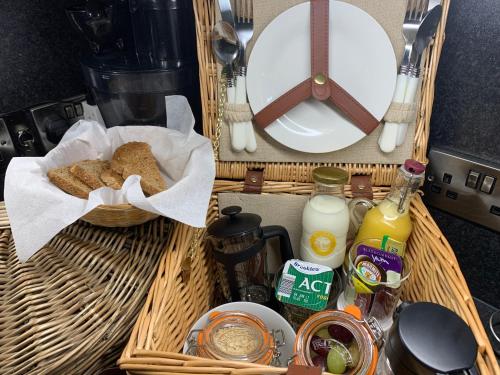 Mad på bed and breakfast-stedet eller i nærheden