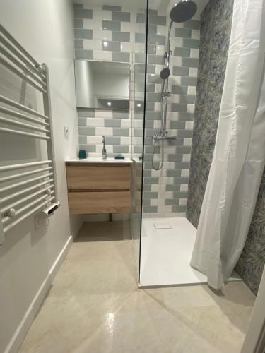 Et badeværelse på Maison Stella