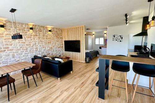 18 Refugio romántico con jacuzzi