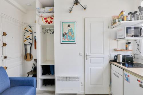 Studio w/view on Paris roof 2min to Metro Charonne