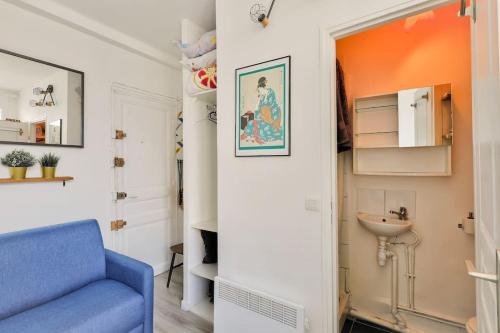 Studio w/view on Paris roof 2min to Metro Charonne