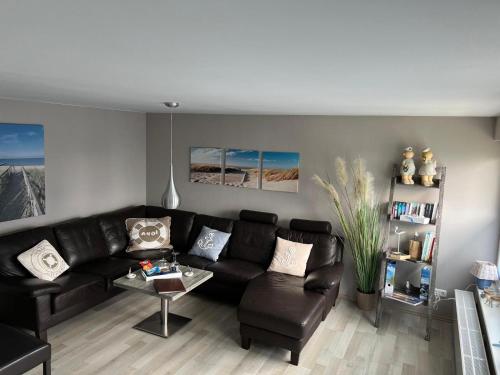 Posezení v ubytování Ferienhaus Savannah-Blue