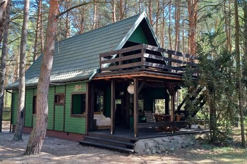 Wilga - klimatyczny domek z 2 tarasami