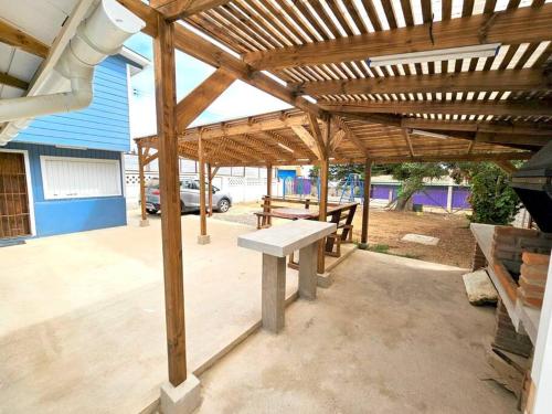 Patio nebo venkovní prostory v ubytování Casa en el Tabo