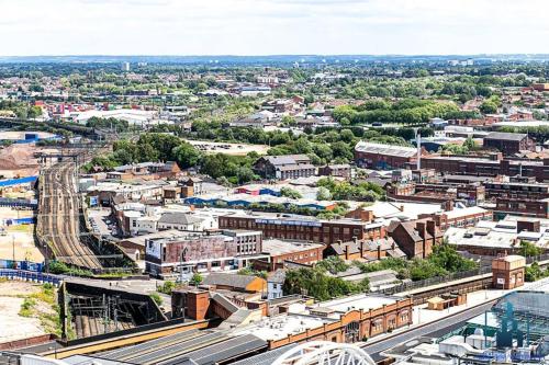 Fotografie z fotogalerie ubytování Rotunda Highrise Luxury Studio Apt Bullring Birmingham City Centre Great Views v Birminghamu
