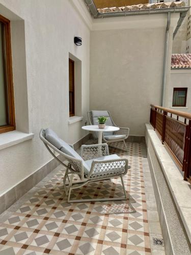 Istumisnurk majutusasutuses Prisma Suites