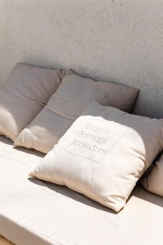 Katil atau katil-katil dalam bilik di Salento Boutique Suite