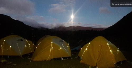 Příroda nedaleko luxury tent