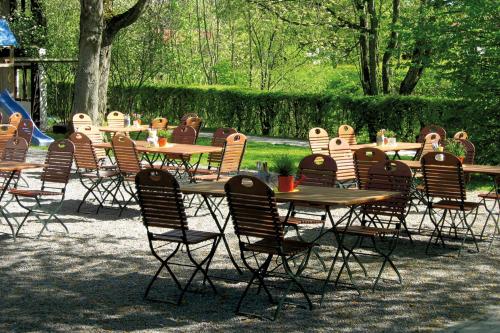 Zahrada ubytování Landhotel Allgäuer Hof