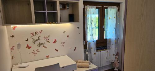 Ένα μπάνιο στο Lago Blue Apartment