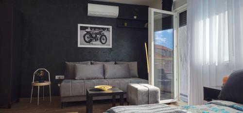 Χώρος καθιστικού στο Cera luxe studio 1 i 2