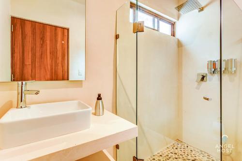 Ένα μπάνιο στο Nature Luxury Selva Norte