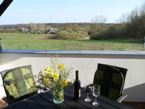 Nápoje v ubytování Ferienhaus-Uckermarkblick
