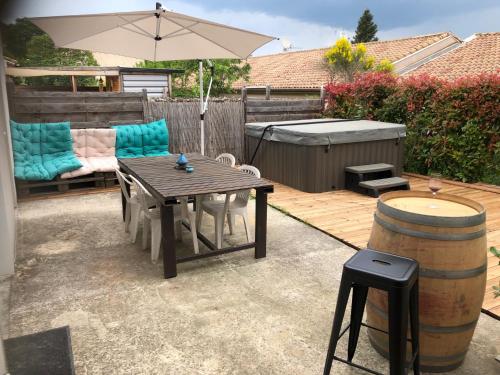 Villa 2 chambres avec jacuzzi