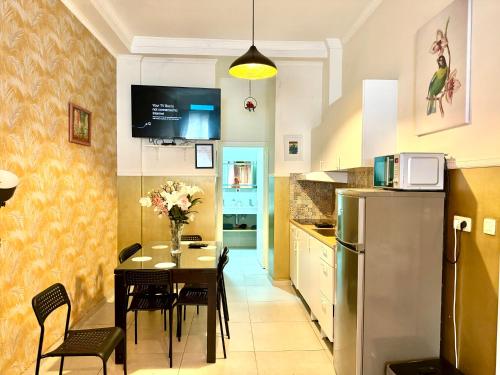 Dapur atau dapur kecil di Sint-Jans Appartments