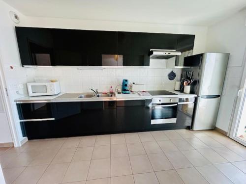 T3/4-6pers/5'piedplage/centreville/parking/wifi