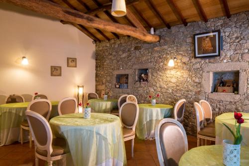 Restoran või mõni muu söögikoht majutusasutuses Quinta Sao Miguel de Arcos