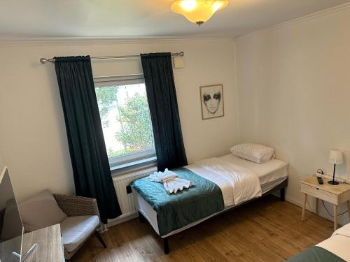 Postel nebo postele na pokoji v ubytování Hotell Lamar