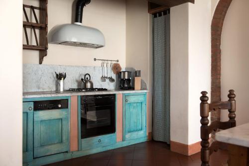 Una cocina o cocineta en Il Coltro