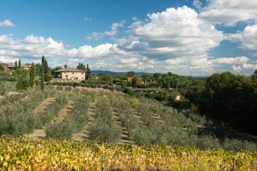 Un paisaje natural cerca of the country house