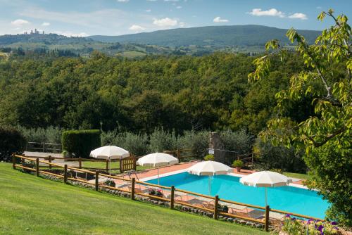 Un paisaje natural cerca of the country house
