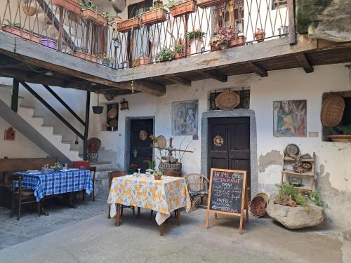 Balkoni atau teres di La Corte del Poeta