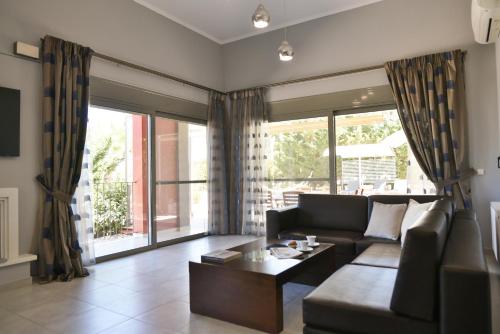 Χώρος καθιστικού στο Dalasvillas SkalaMare