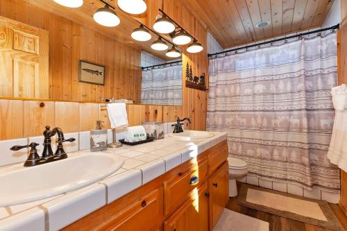 Phòng tắm tại NEW Hibernation Station Close to Snow Summit