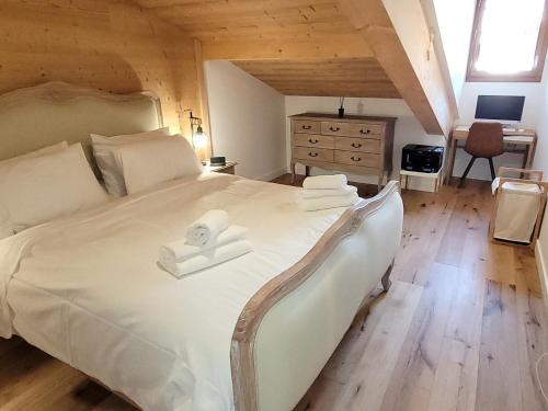 Appartement spacieux 8 pers, 4 ch, cheminée, Les Gets