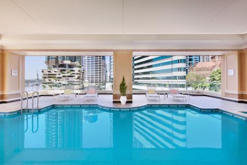 Πισίνα στο ή κοντά στο Brisbane Marriott Hotel