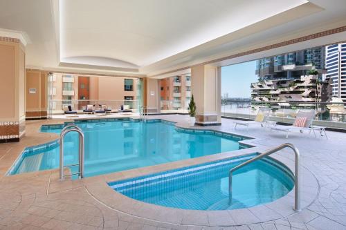 Πισίνα στο ή κοντά στο Brisbane Marriott Hotel