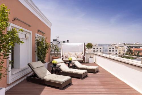 Balkón nebo terasa v ubytování InterContinental Madrid by IHG