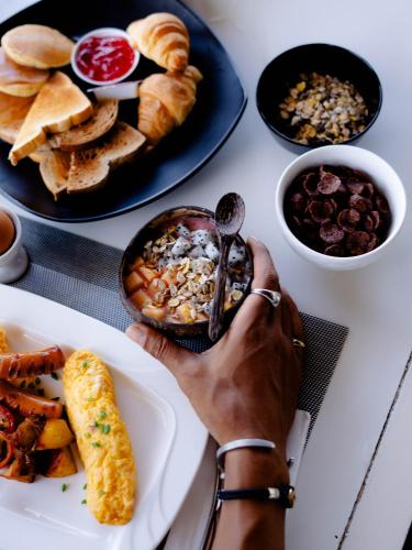 Mad på resortet eller i nærheden