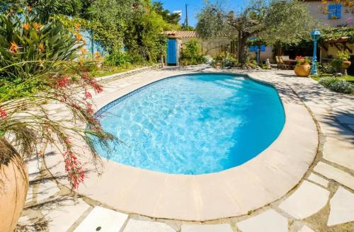 Studio charmant à Cagnes-sur-Mer de 35 m² + piscine privée
