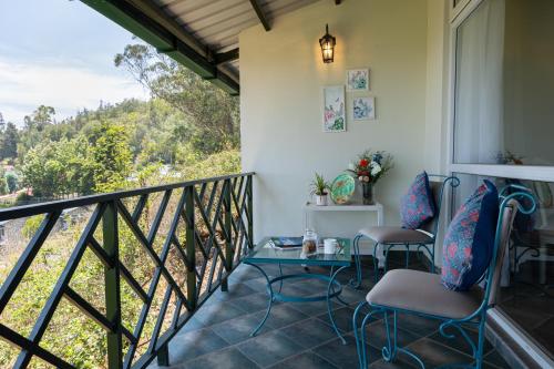 Balcon ou terrasse dans l'établissement King's Cliff