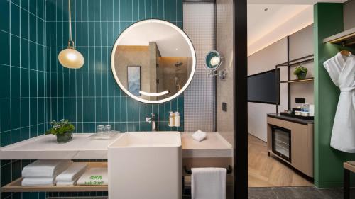 Dapur atau dapur kecil di Holiday Inn Shijiazhuang High-tech Zone by IHG