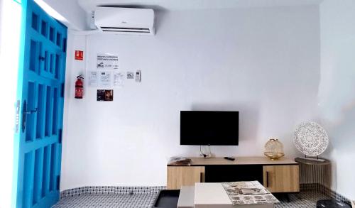 TV a/nebo společenská místnost v ubytování JIMARAL