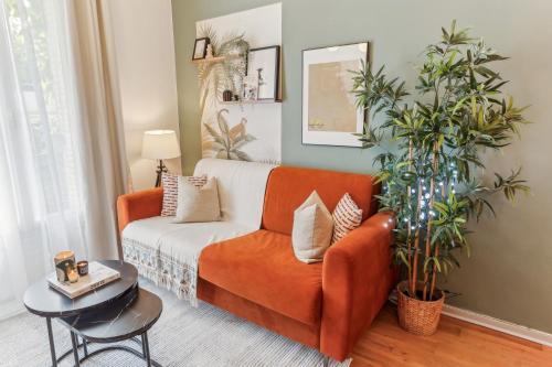 Posezení v ubytování Appartement Cosy à 2 pas de Paris