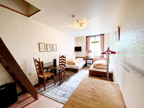 Postel nebo postele na pokoji v ubytování Garden Pension Obergurgl