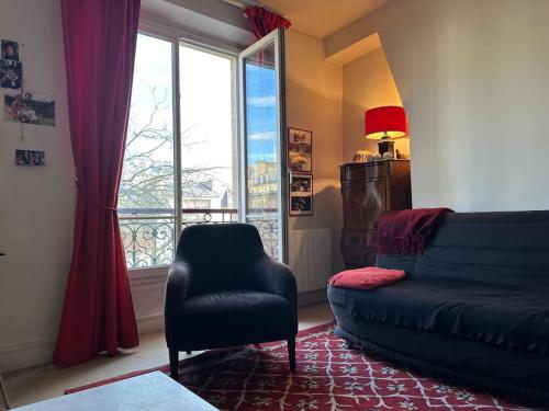 Lumineux appartement de 47m2 dans le 17eme