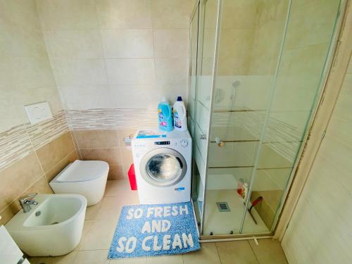 Un baño de Way2Rome Apartments