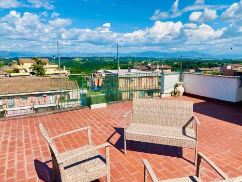 Un balcón o terraza de Way2Rome Apartments