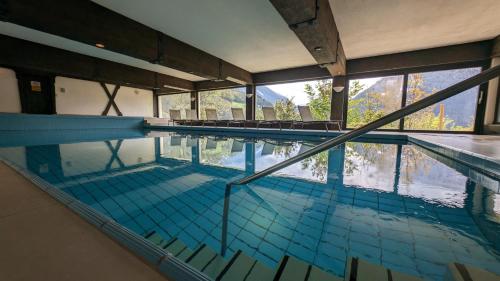 Bazén v ubytování keyone rooms Montafon nebo v jeho okolí