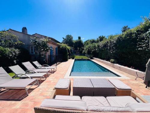 Villa provençale, piscine