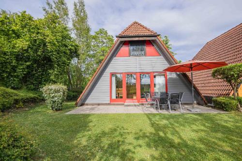 Zahrada ubytování Ferienwohnpark Immenstaad am Bodensee Nurdachhaus Typ 8 NDT 002