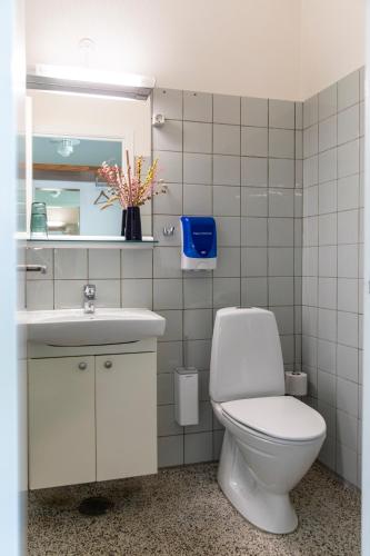 Vannituba majutusasutuses Hotel Toppen af Ebeltoft