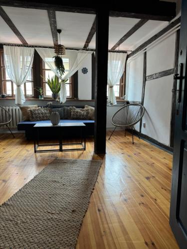 Un lugar para sentarse en Vivienda Stare Miasto Olsztyn