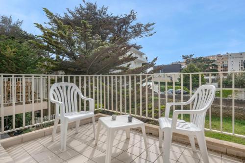 Photo de la galerie de l'établissement Bel appartement dans une résidence front de mer, à Pornichet